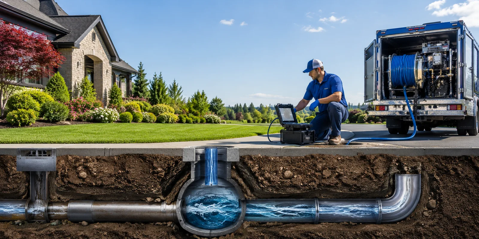 Drainage restoration information for Landing, NJ